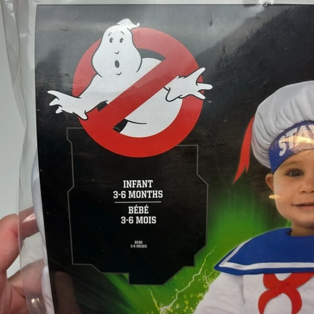 Ghostbusters‎ Stay Puft Marshmallow Man Baby Costume